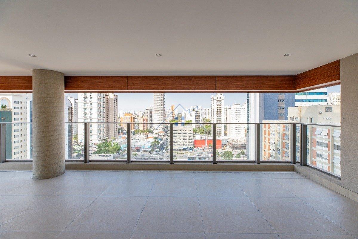 Apartamento no Brooklin Paulista 232m² 4 suítes 3 vagas Rua Barão do Triunfo São Paulo - 