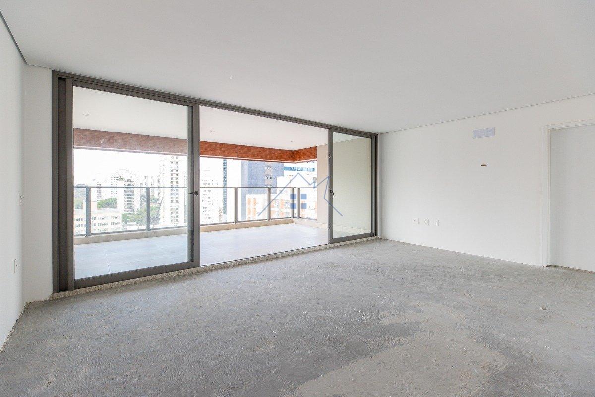 Apartamento no Brooklin Paulista 232m² 4 suítes 3 vagas Rua Barão do Triunfo São Paulo - 
