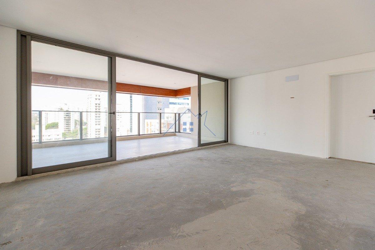 Apartamento no Brooklin Paulista 232m² 4 suítes 3 vagas Rua Barão do Triunfo São Paulo - 