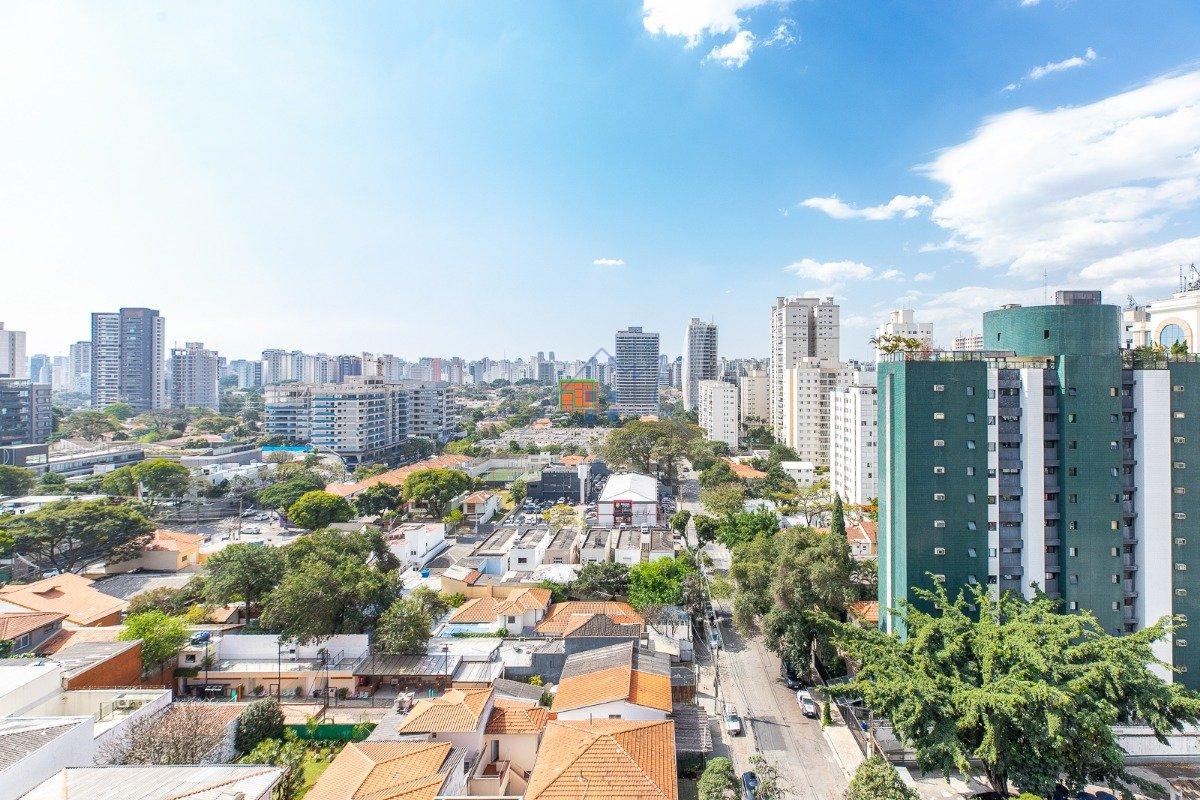 Apartamento no Brooklin Paulista 232m² 4 suítes 3 vagas Rua Barão do Triunfo São Paulo - 