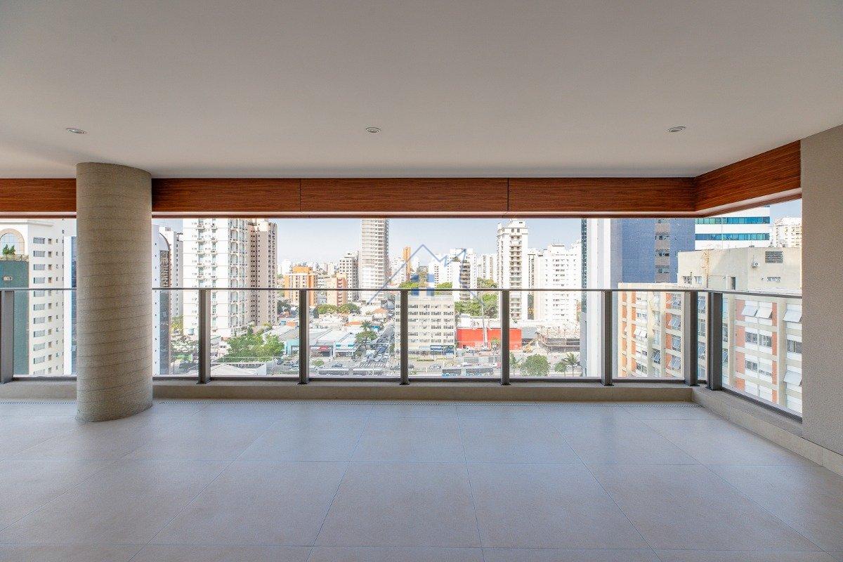 Apartamento no Brooklin Paulista 232m² 4 suítes 3 vagas Rua Barão do Triunfo São Paulo - 