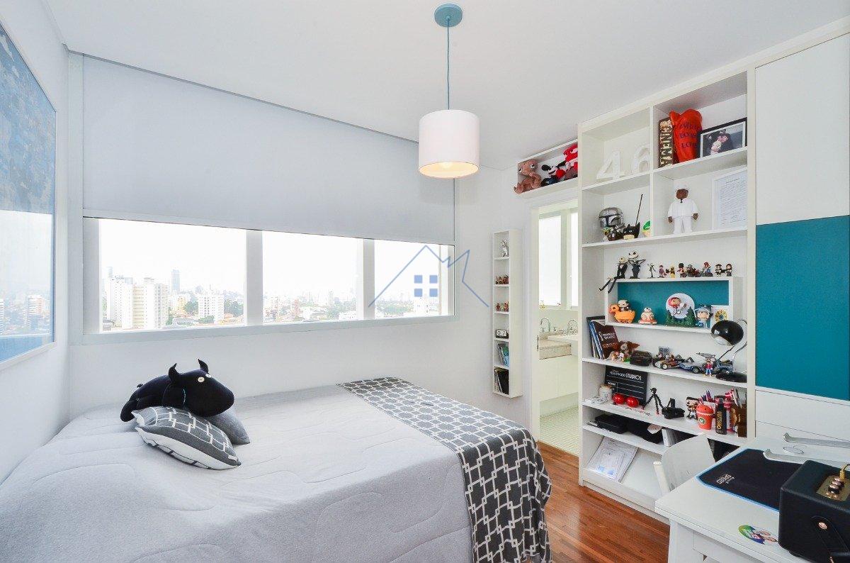 Apartamento na Vila Ipojuca 127m² 2 suítes 2 vagas Rua Camburiú São Paulo - 