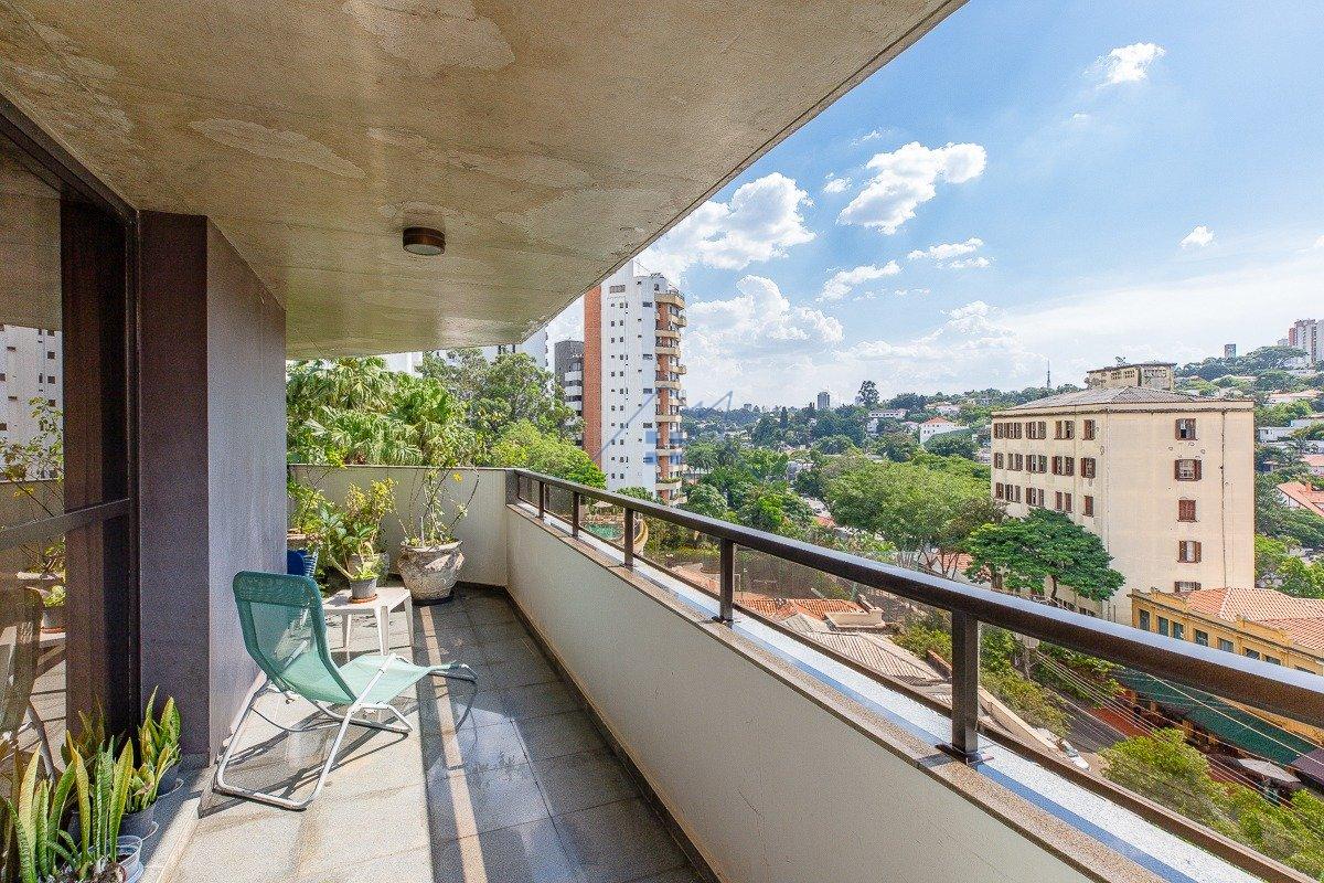 Apartamento no Pacaembú 289m² 4 suítes 4 vagas Rua Tupi São Paulo - 