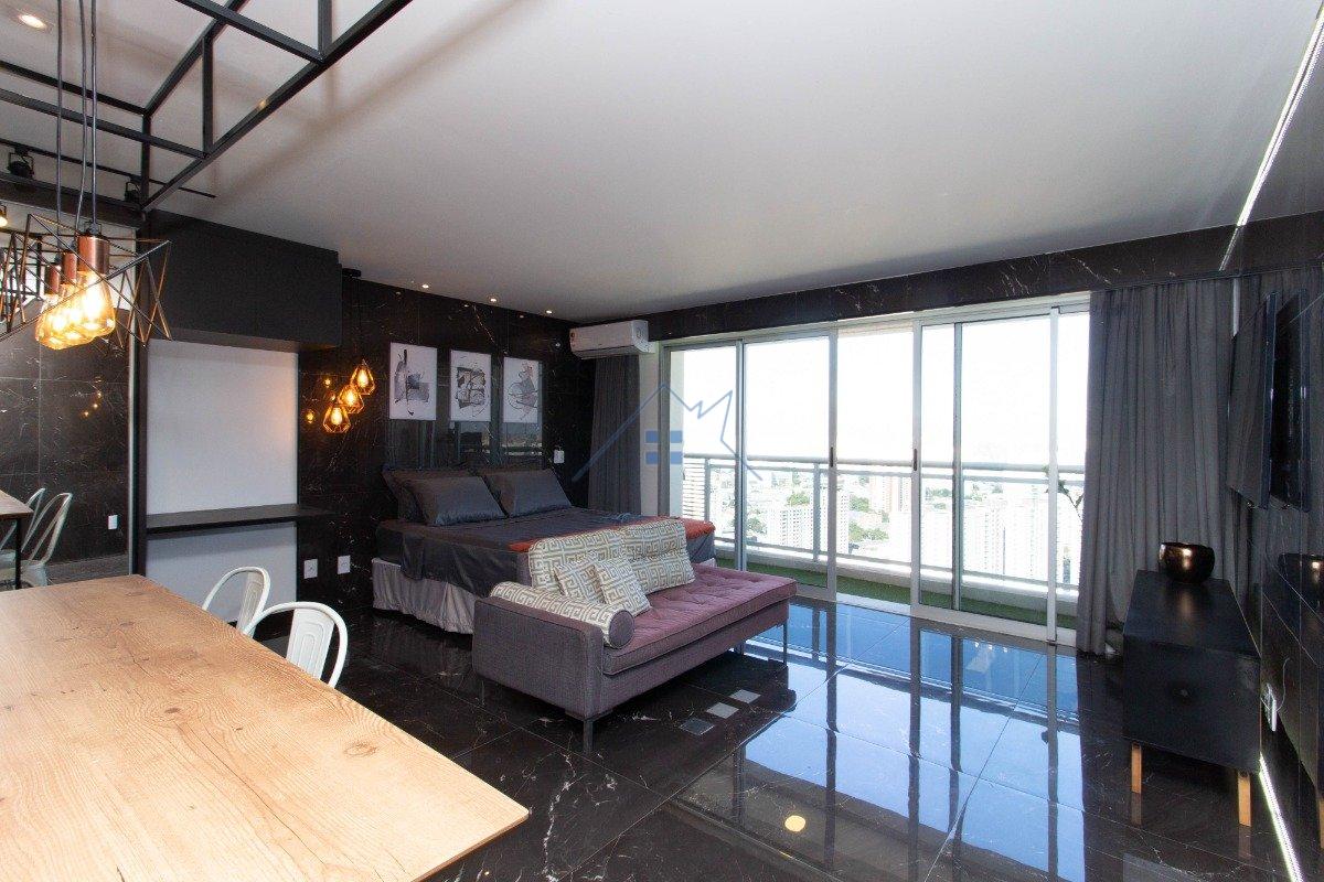 Studio na Granja Julieta 45m² 1 vaga Rua Luís Correia de Melo São Paulo - 
