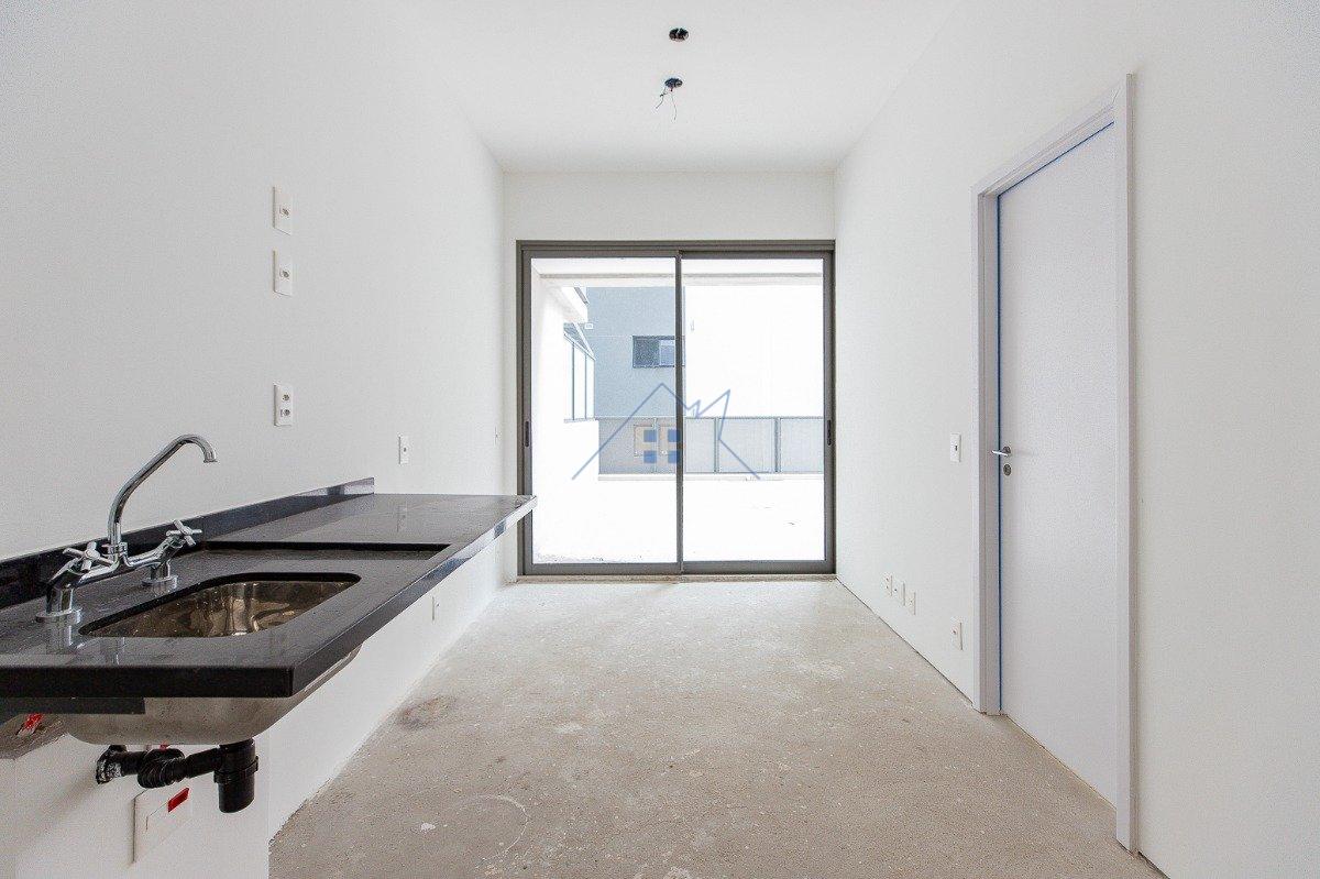 Apartamento Garden em Moema 68m² 1 dorm 1 vaga Alameda dos Arapanés São Paulo - 