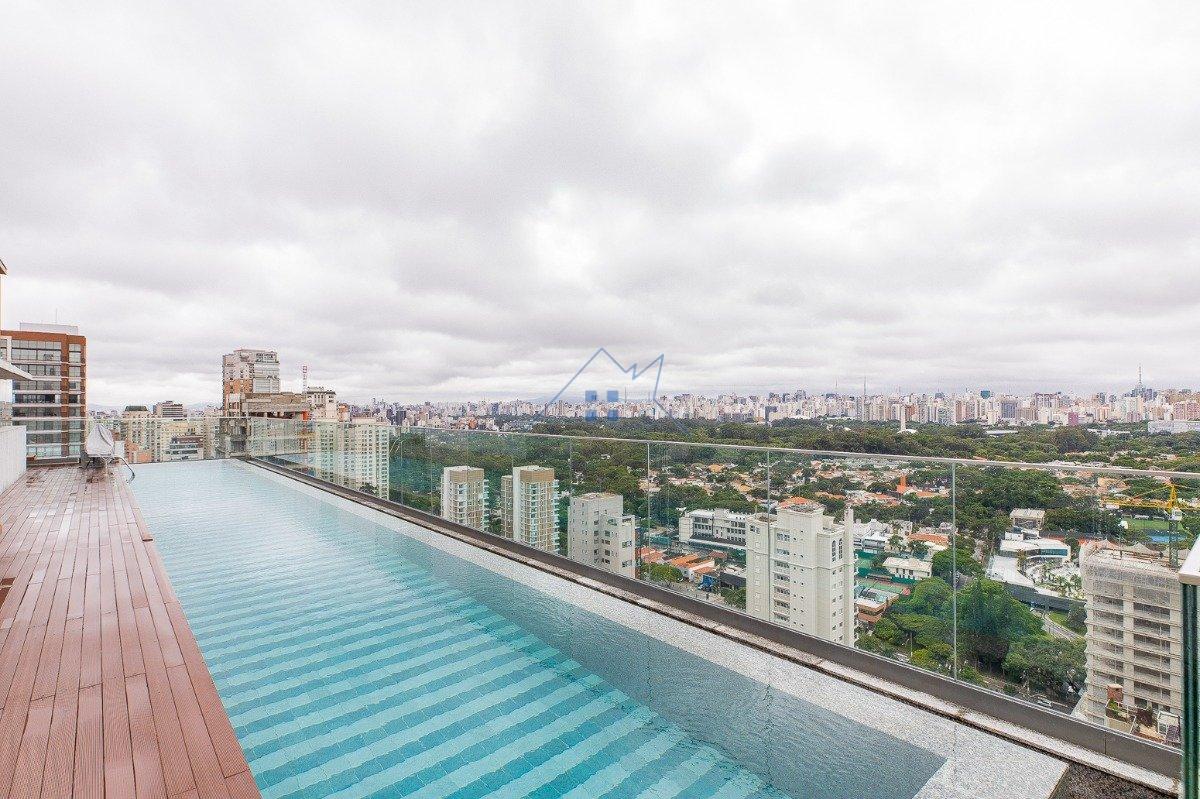 Apartamento Garden em Moema 68m² 1 dorm 1 vaga Alameda dos Arapanés São Paulo - 