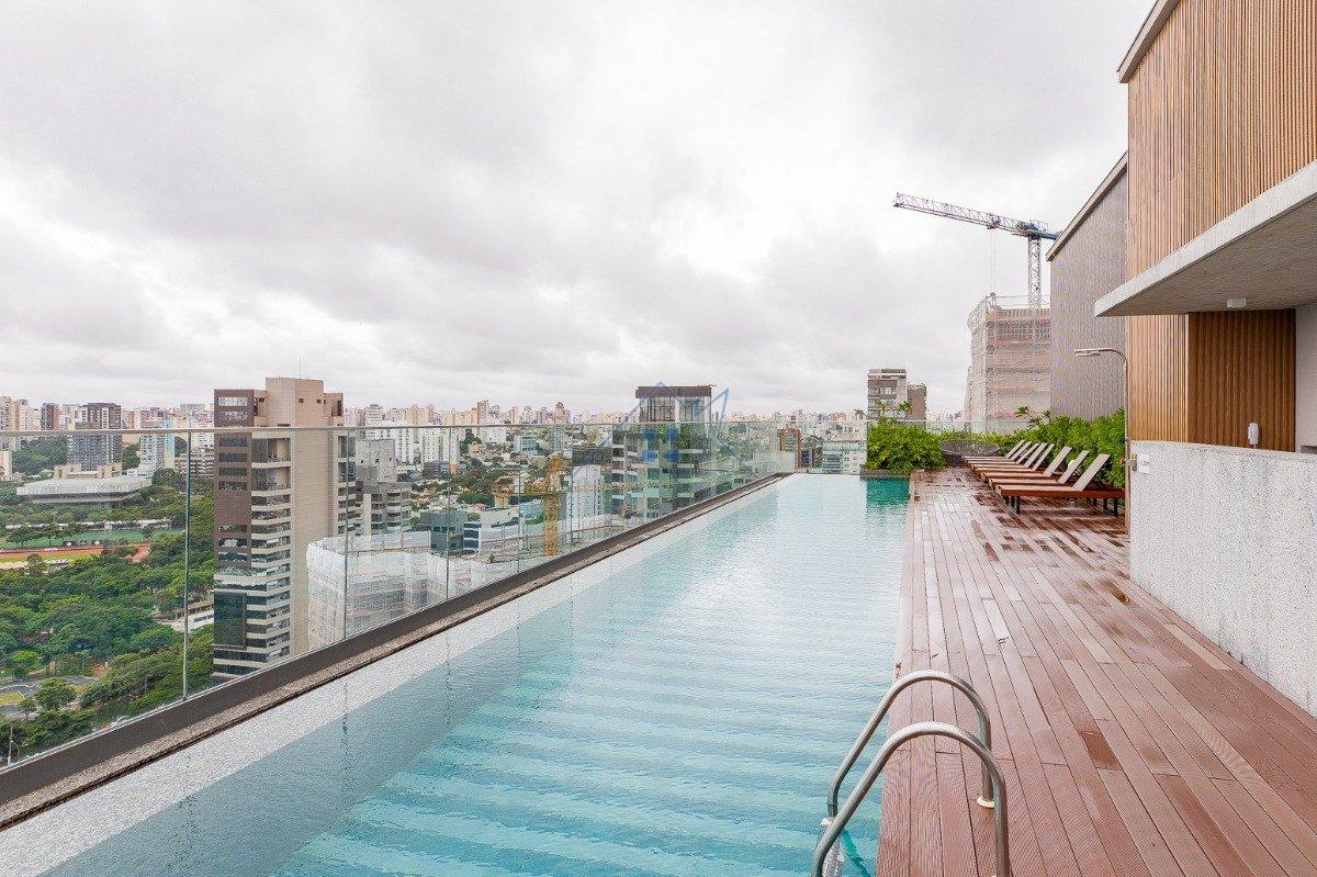 Apartamento Garden em Moema 68m² 1 dorm 1 vaga Alameda dos Arapanés São Paulo - 