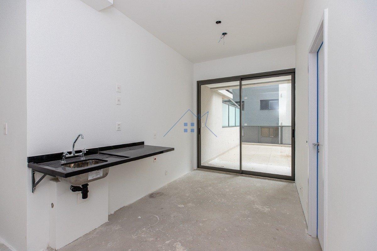 Apartamento Garden em Moema 68m² 1 dorm 1 vaga Alameda dos Arapanés São Paulo - 