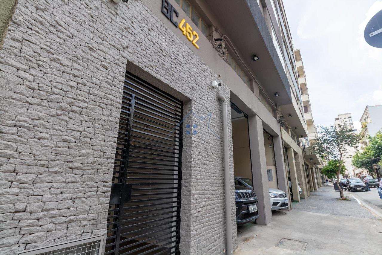 Studio no Campos Elíseos com 12m² próximo ao metrô Rua Barão de Campinas São Paulo - 