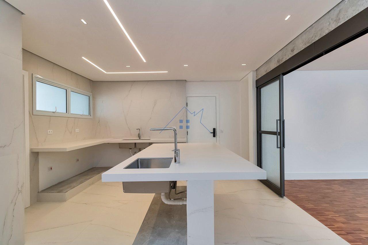 Apartamento Reformado em Cerqueira César com 214m² 3 suítes 2 vagas Alameda Tietê São Paulo - 