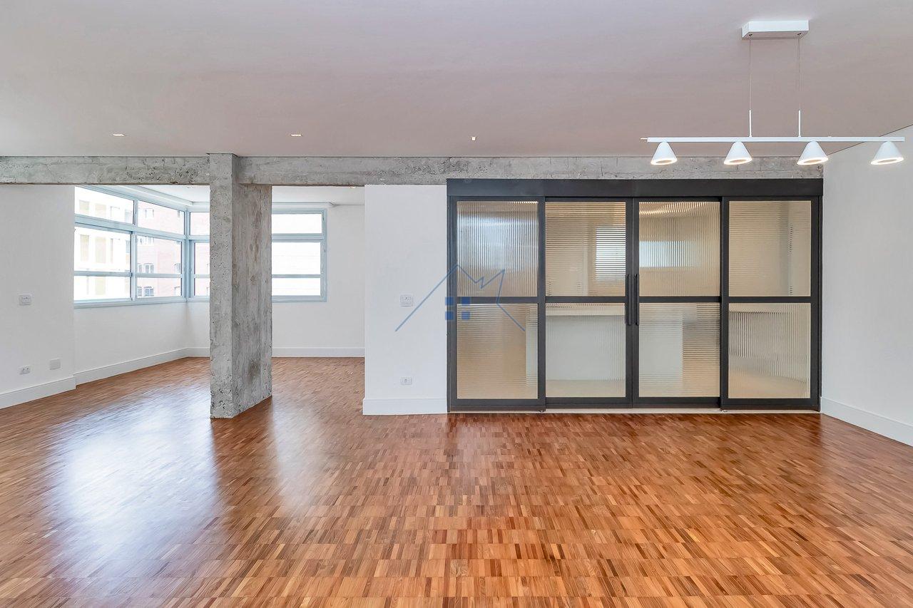 Apartamento Reformado em Cerqueira César com 214m² 3 suítes 2 vagas Alameda Tietê São Paulo - 