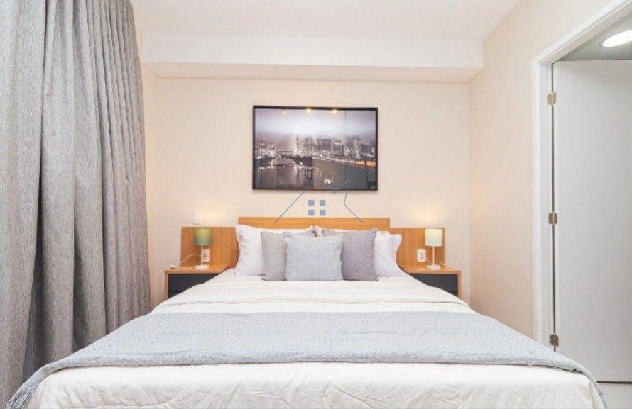 Studio Reformado e Mobiliado na República 24,90m² Rua Bento Freitas São Paulo - 