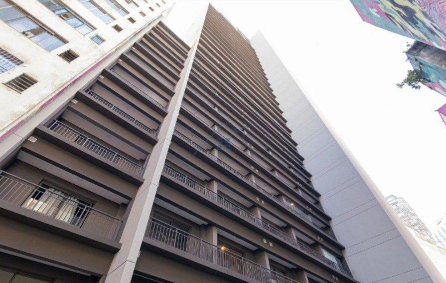 Studio Reformado e Mobiliado na República 24,90m² Rua Bento Freitas São Paulo - 