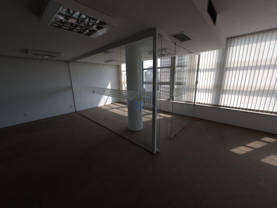 Andar Comercial no Centro Histórico de SP 256m² Rua Líbero Badaró São Paulo - 