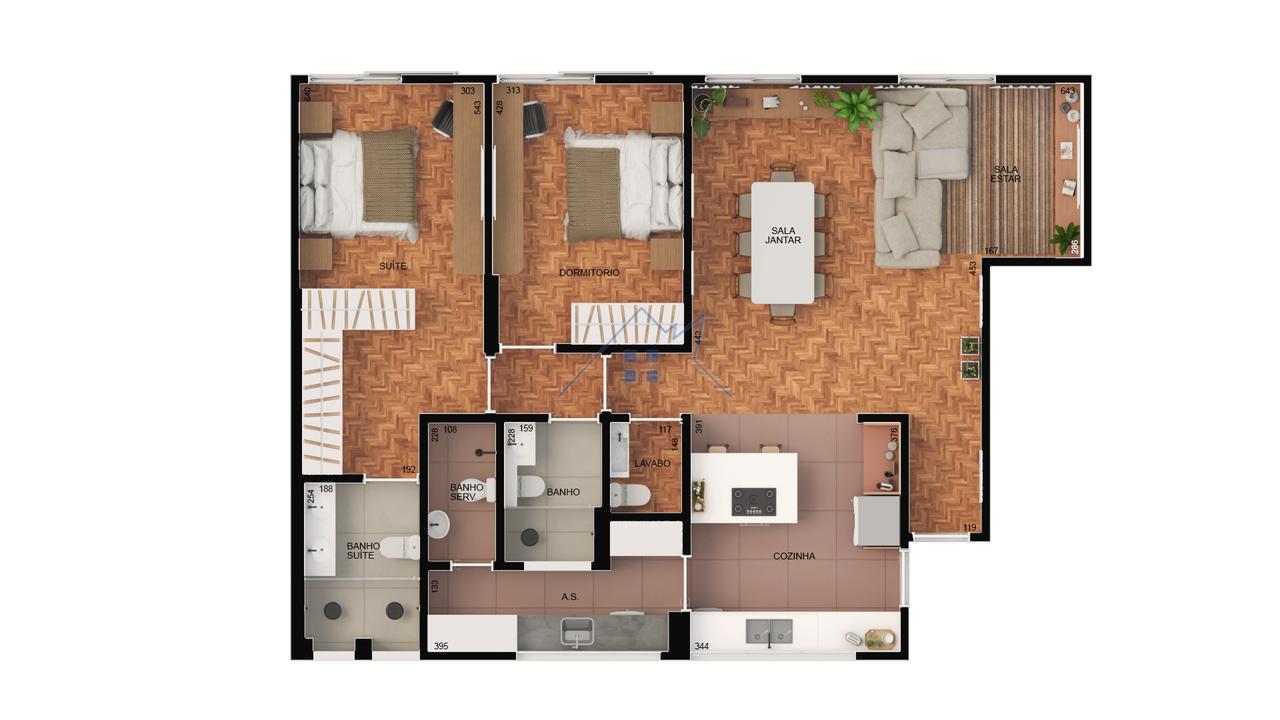 Apartamento reformado 143m² na Bela Vista 2 dorm 1 suíte 1 vaga Rua Santa Branca São Paulo - 