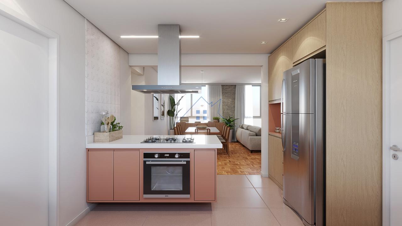 Apartamento reformado 143m² na Bela Vista 2 dorm 1 suíte 1 vaga Rua Santa Branca São Paulo - 