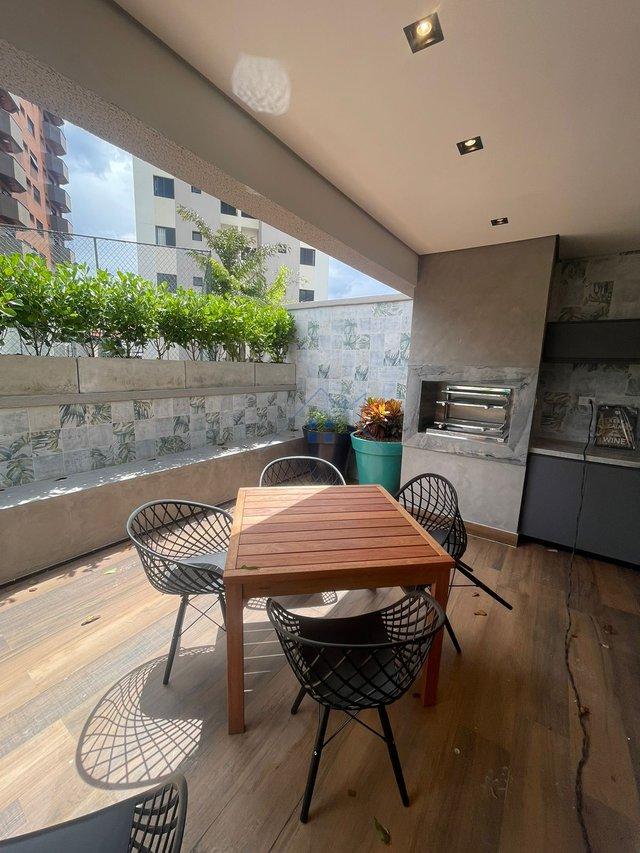 Apartamento Garden Mobiliado 82 m² na Água Fria 2 dorm 1 suíte 1 vaga Rua Altinópolis São Paulo - 