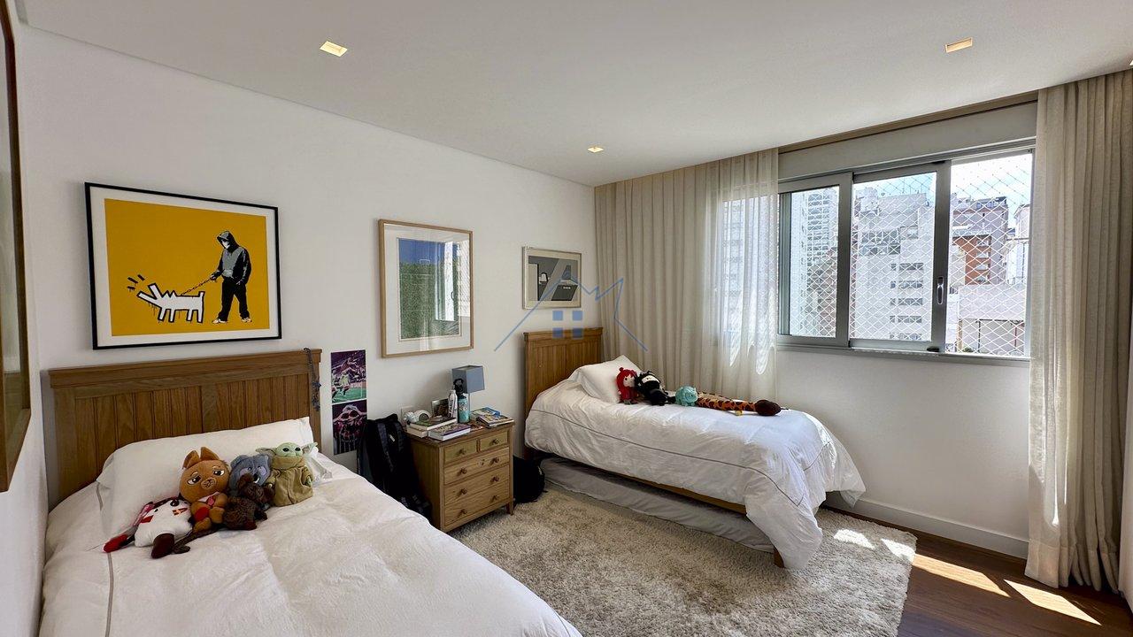 Apartamento no Jd Paulista 226m² 3 dorm 1 suíte 2 vagas Alameda Casa Branca São Paulo - 