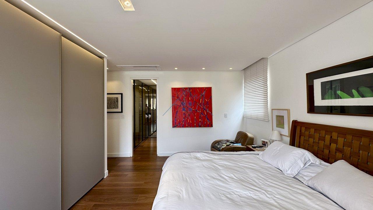Apartamento no Jd Paulista 226m² 3 dorm 1 suíte 2 vagas Alameda Casa Branca São Paulo - 