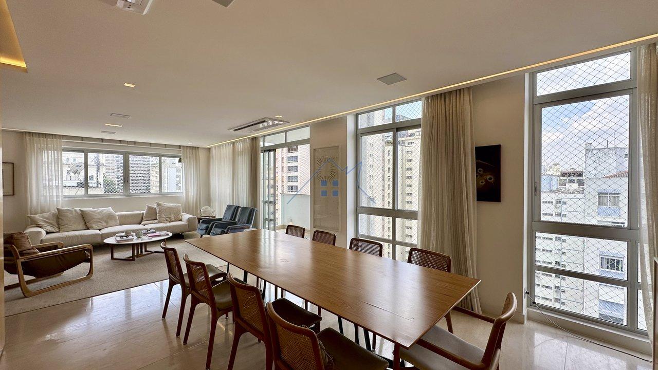 Apartamento no Jd Paulista 226m² 3 dorm 1 suíte 2 vagas Alameda Casa Branca São Paulo - 