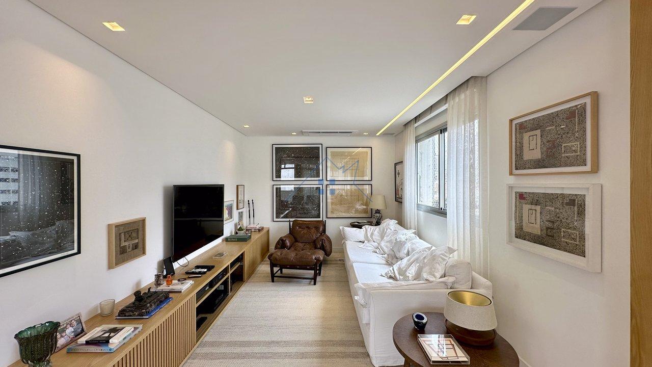 Apartamento no Jd Paulista 226m² 3 dorm 1 suíte 2 vagas Alameda Casa Branca São Paulo - 