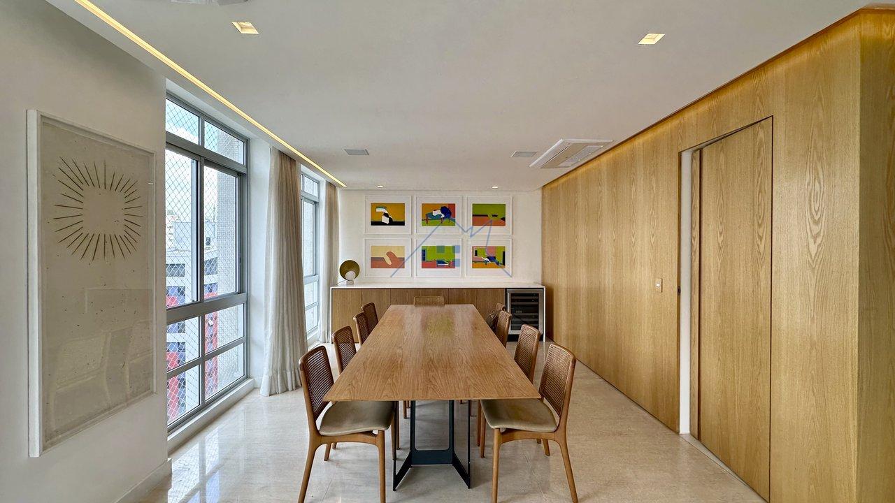 Apartamento no Jd Paulista 226m² 3 dorm 1 suíte 2 vagas Alameda Casa Branca São Paulo - 