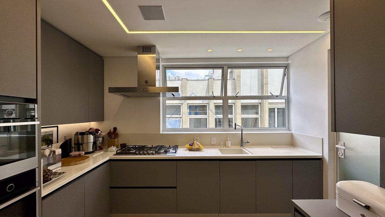 Apartamento no Jd Paulista 226m² 3 dorm 1 suíte 2 vagas Alameda Casa Branca São Paulo - 