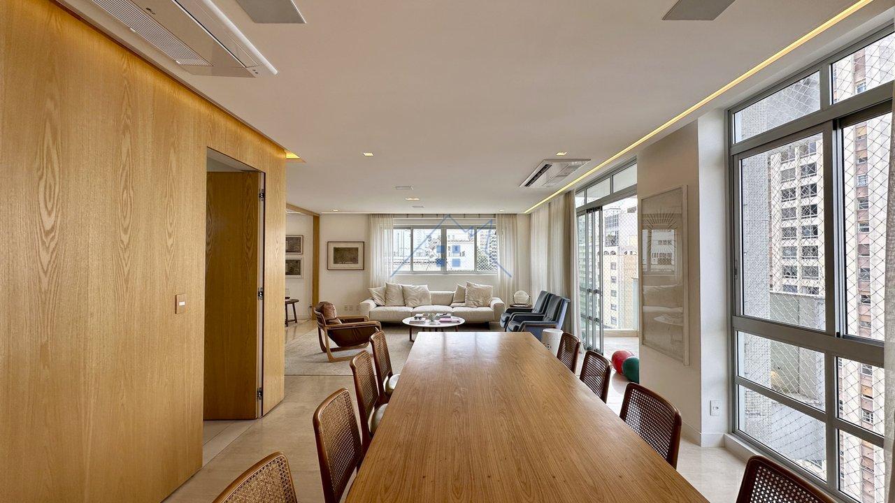 Apartamento no Jd Paulista 226m² 3 dorm 1 suíte 2 vagas Alameda Casa Branca São Paulo - 