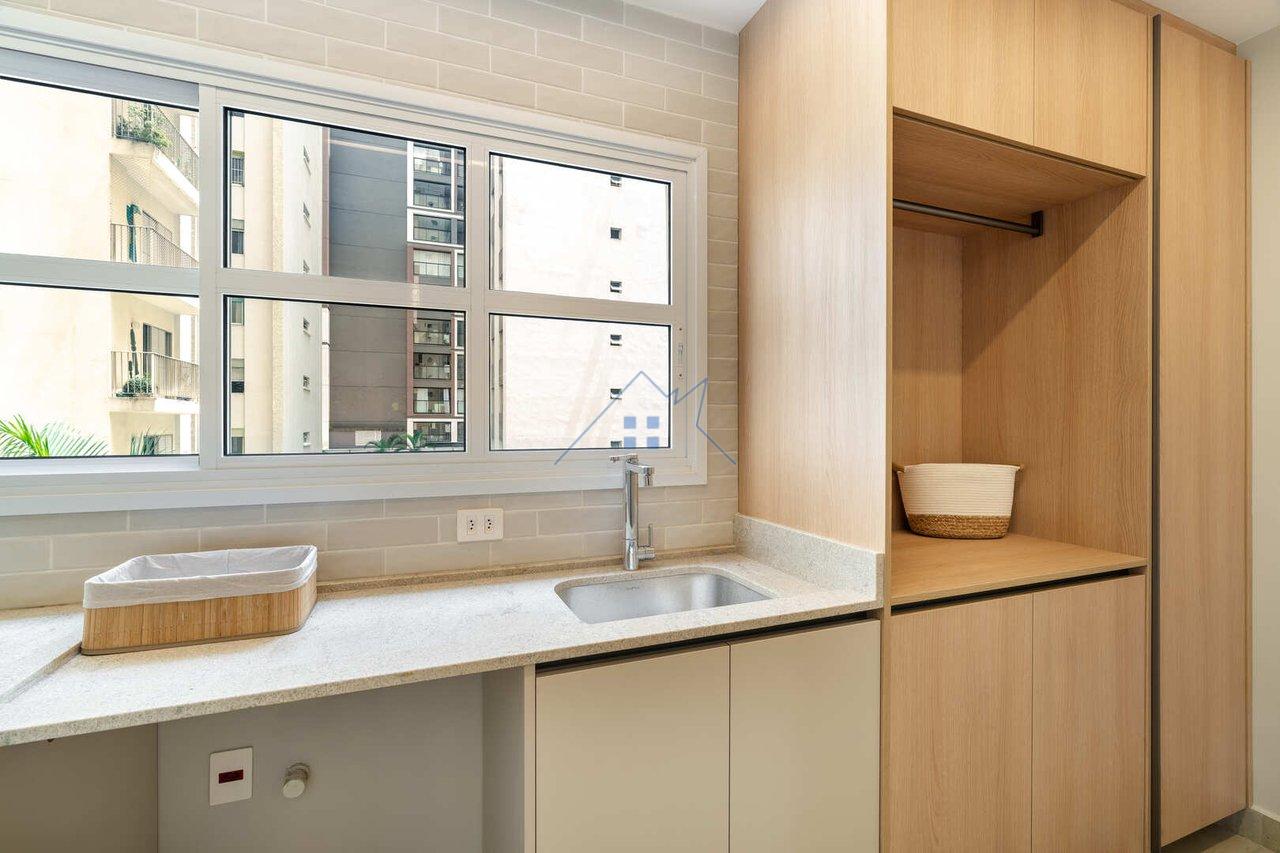 Apartamento Reformado no Jardim Paulista 170m² 3 dorm 1 suíte 1 vaga Alameda Joaquim Eugênio de Lima São Paulo - 