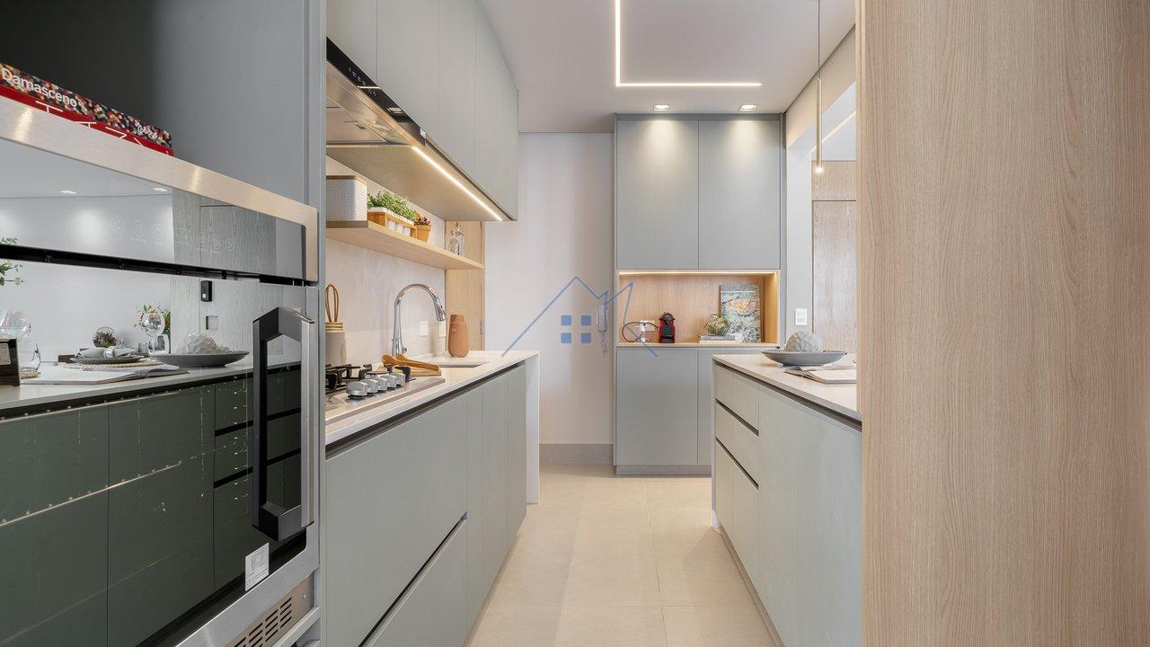 Apartamento na Vila Nova Conceição com 130m² 2 dorm 1 suíte 1 vaga Rua Domingos Fernandes São Paulo - 