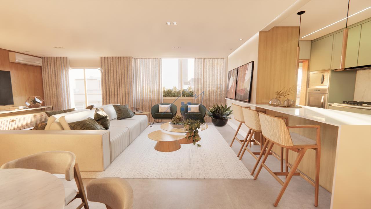 Apartamento na Vila Nova Conceição com 130m² 2 dorm 1 suíte 1 vaga Rua Domingos Fernandes São Paulo - 