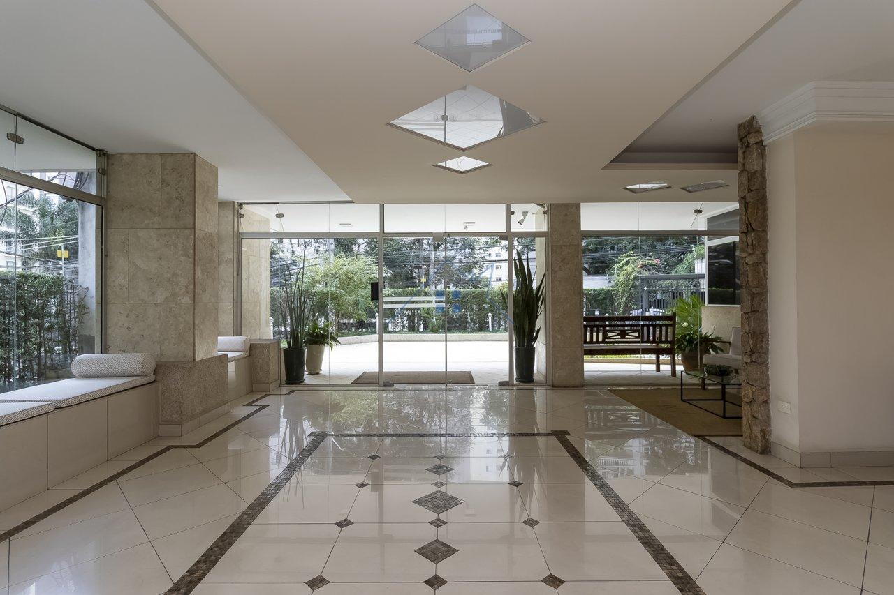 Apartamento 155m² no Paraíso 03 dorm 2 suítes 2 vagas Rua Manuel da Nóbrega São Paulo - 