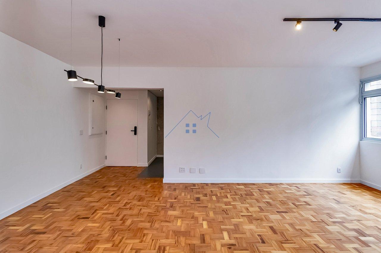 Apartamento reformado no Jardim Paulista 3 dorm 1 suíte 1 vaga Alameda Joaquim Eugênio de Lima São Paulo - 