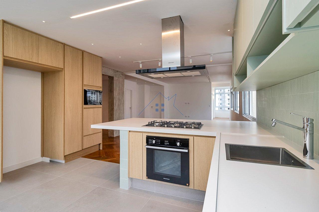Apartamento em Higienópolis com 230m² 3 dorm 1 suíte 2 vagas Rua Maranhão São Paulo - 