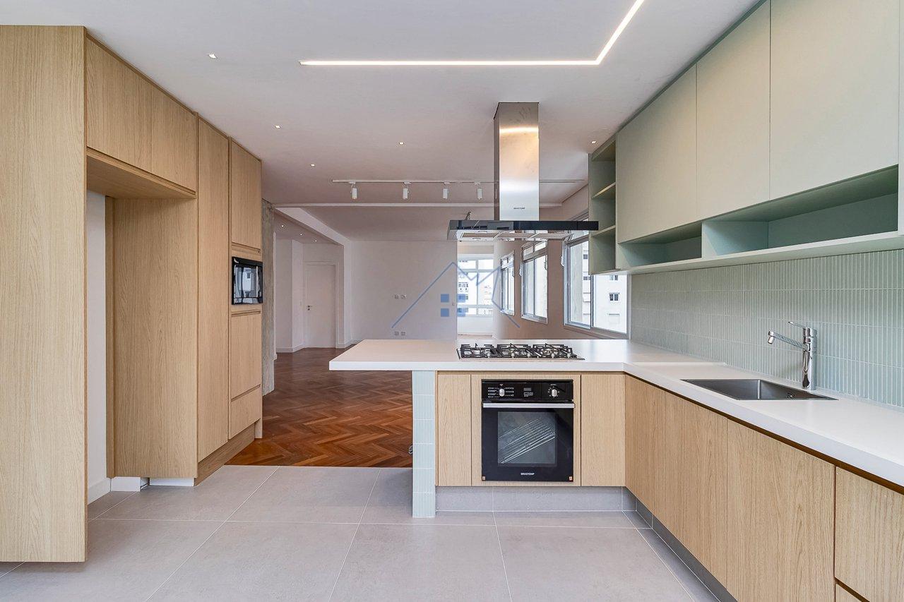 Apartamento em Higienópolis com 230m² 3 dorm 1 suíte 2 vagas Rua Maranhão São Paulo - 