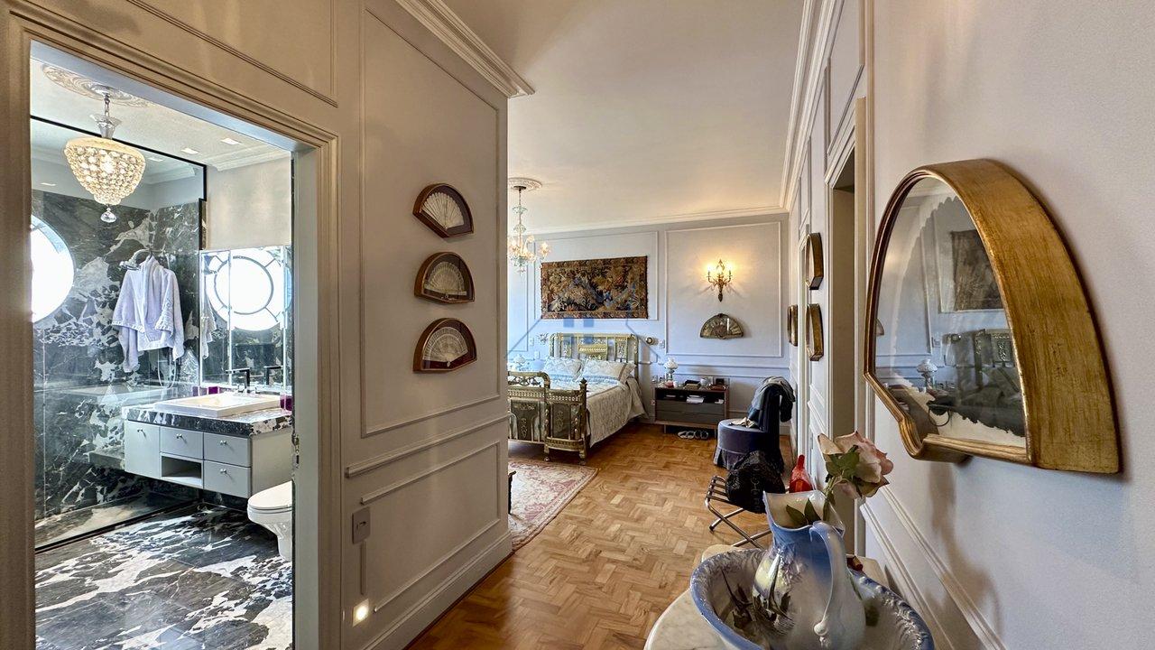 Apartamento 380m² no Jardim América 3 dorm 2 suítes 3 vagas Rua Cristóvão Diniz São Paulo - 