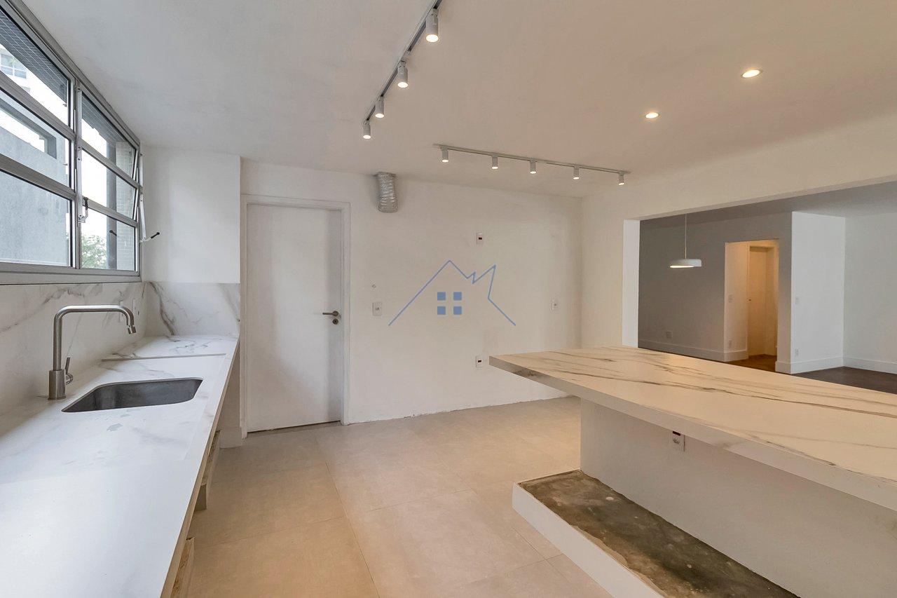 Apartamento com 167,5m² em Higienópolis 3 dorm 2 suítes 2 vagas Rua Pará São Paulo - 