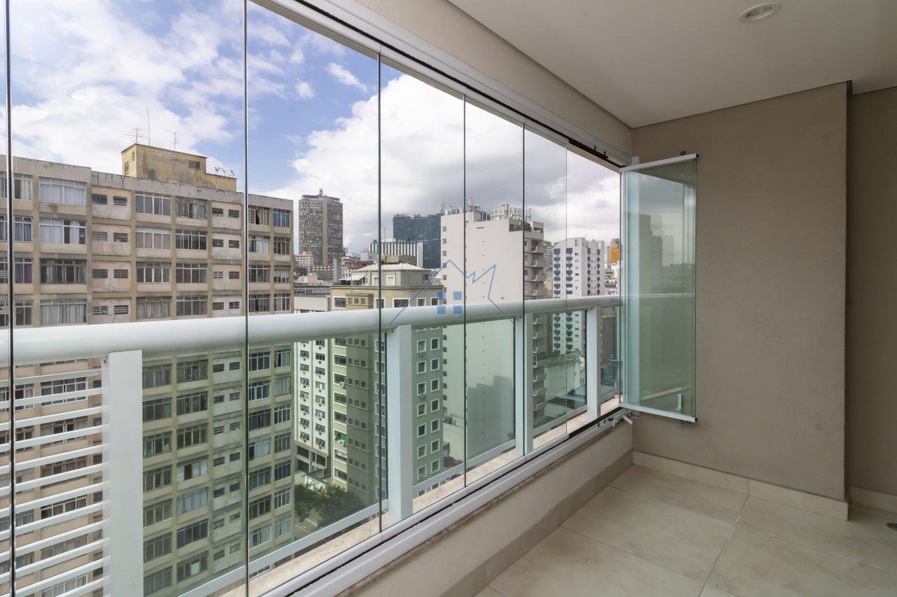 Apartamento com 39m² na Vila Buarque 01 dorm 01 vaga Rua Santa Isabel São Paulo - 