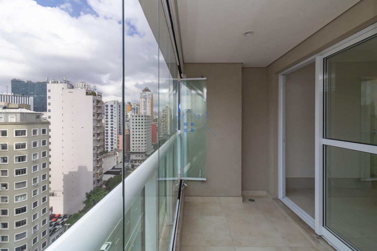 Apartamento com 39m² na Vila Buarque 01 dorm 01 vaga Rua Santa Isabel São Paulo - 