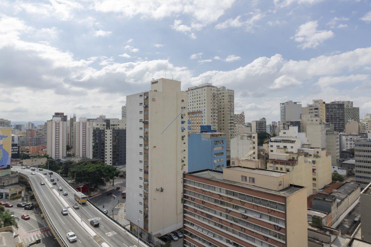 Apartamento com 39m² na Vila Buarque 01 dorm 01 vaga Rua Santa Isabel São Paulo - 
