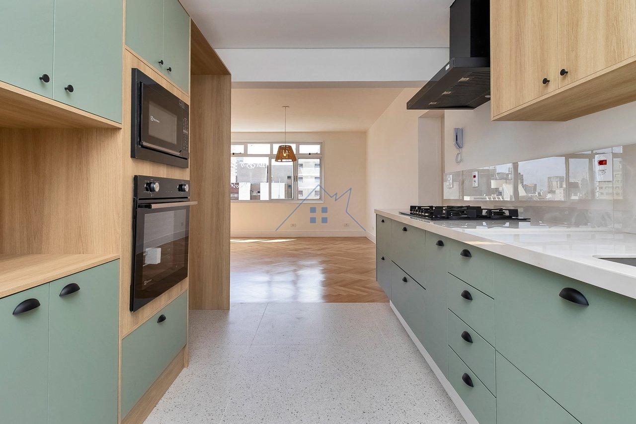 Apartamento com 113m² no Jardim Paulista 02 suítes 01 vaga Alameda Franca São Paulo - 