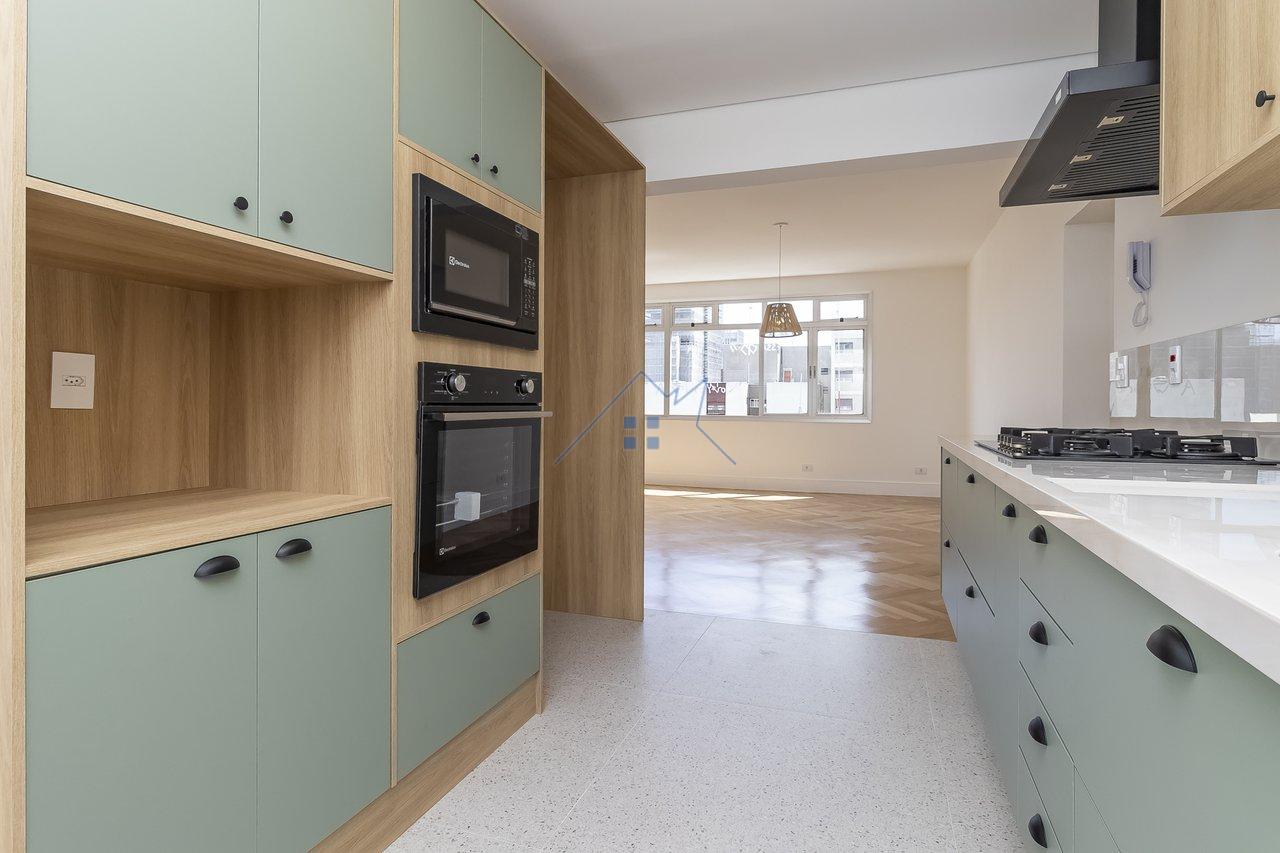 Apartamento com 113m² no Jardim Paulista 02 suítes 01 vaga Alameda Franca São Paulo - 