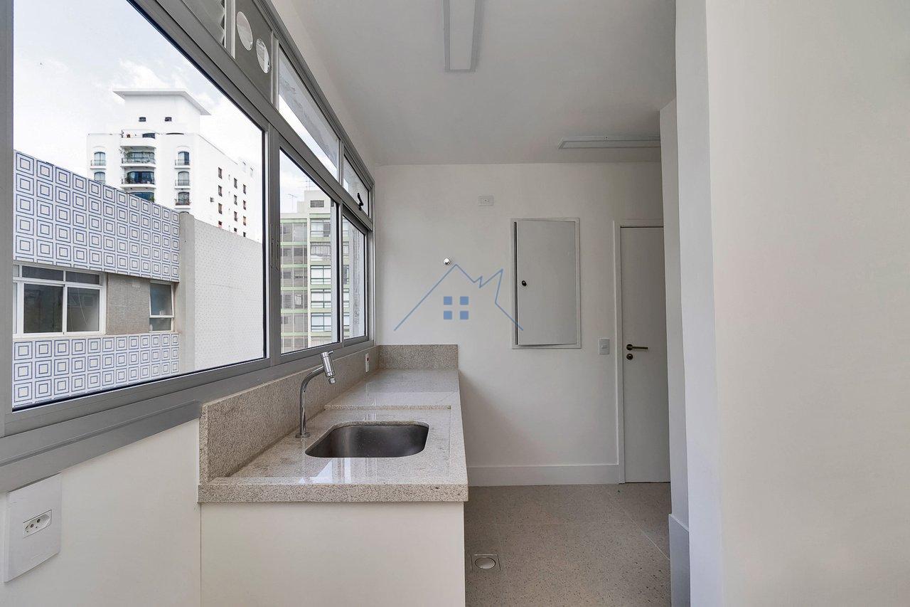 Apartamento com 113m² no Jardim Paulista 02 suítes 01 vaga Alameda Franca São Paulo - 
