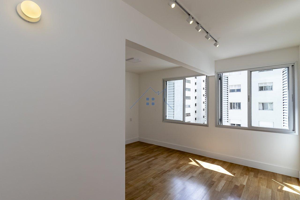 Apartamento com 113m² no Jardim Paulista 02 suítes 01 vaga Alameda Franca São Paulo - 