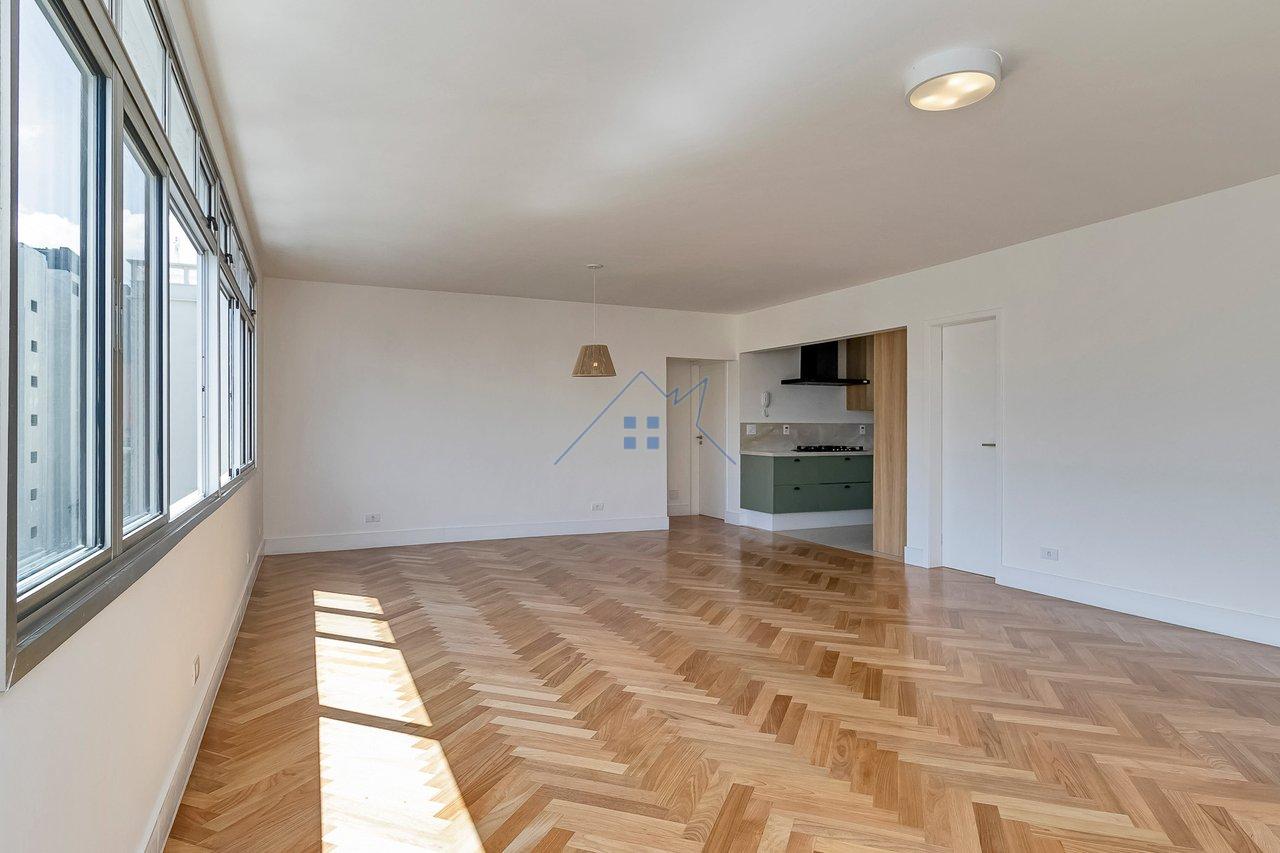 Apartamento com 113m² no Jardim Paulista 02 suítes 01 vaga Alameda Franca São Paulo - 
