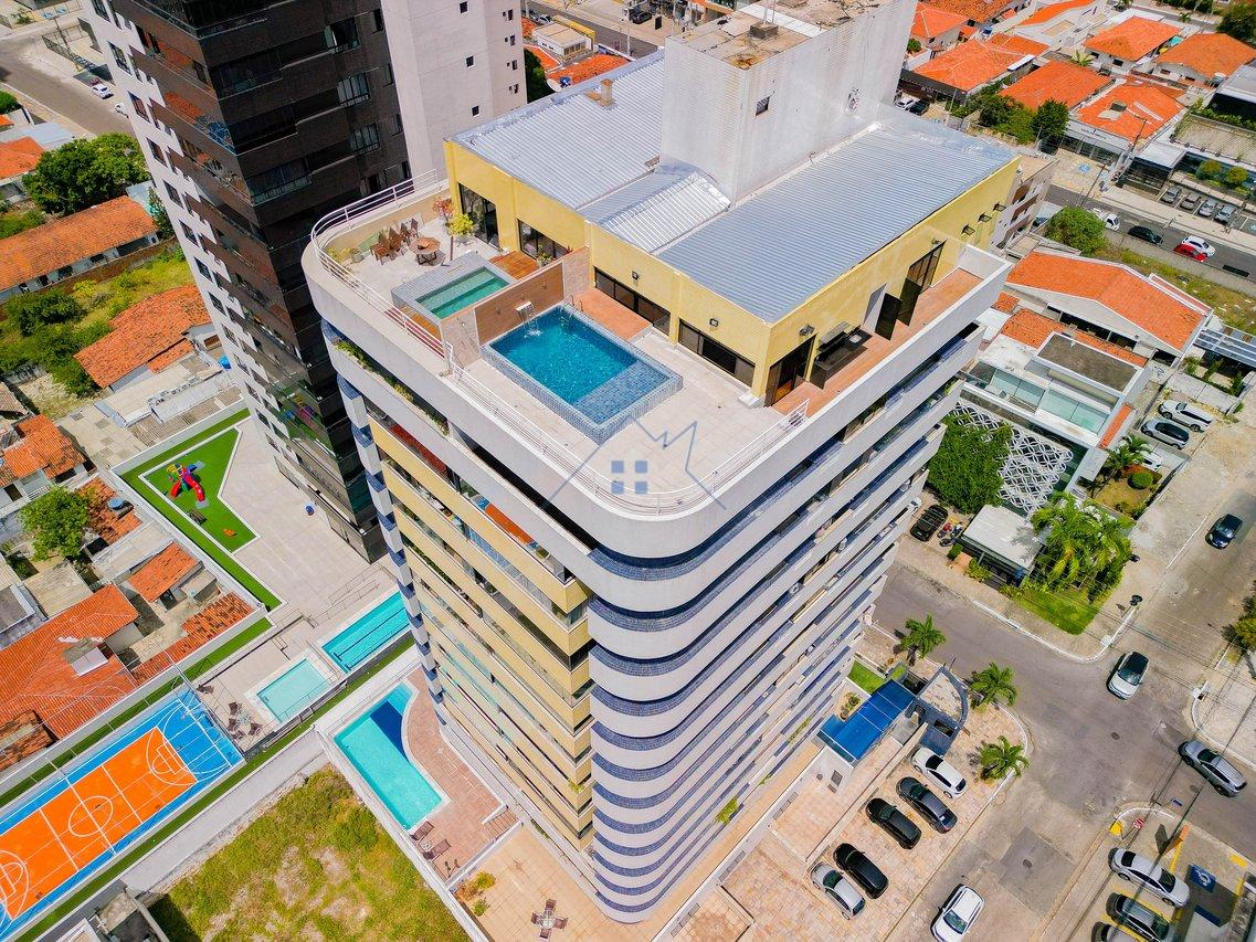 Cobertura duplex em João Pessoa 404m² 4 suítes 3 vagas Rua Eutiquiano Barreto João Pessoa - 