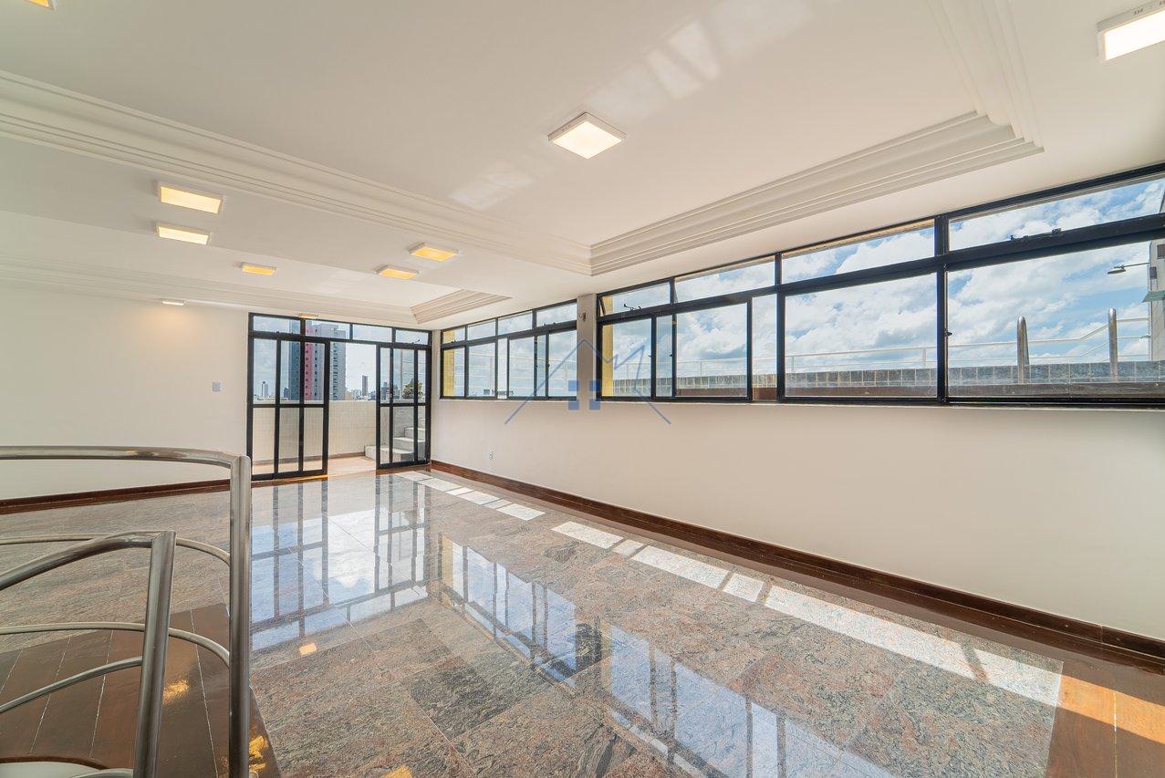 Cobertura duplex em João Pessoa 404m² 4 suítes 3 vagas Rua Eutiquiano Barreto João Pessoa - 