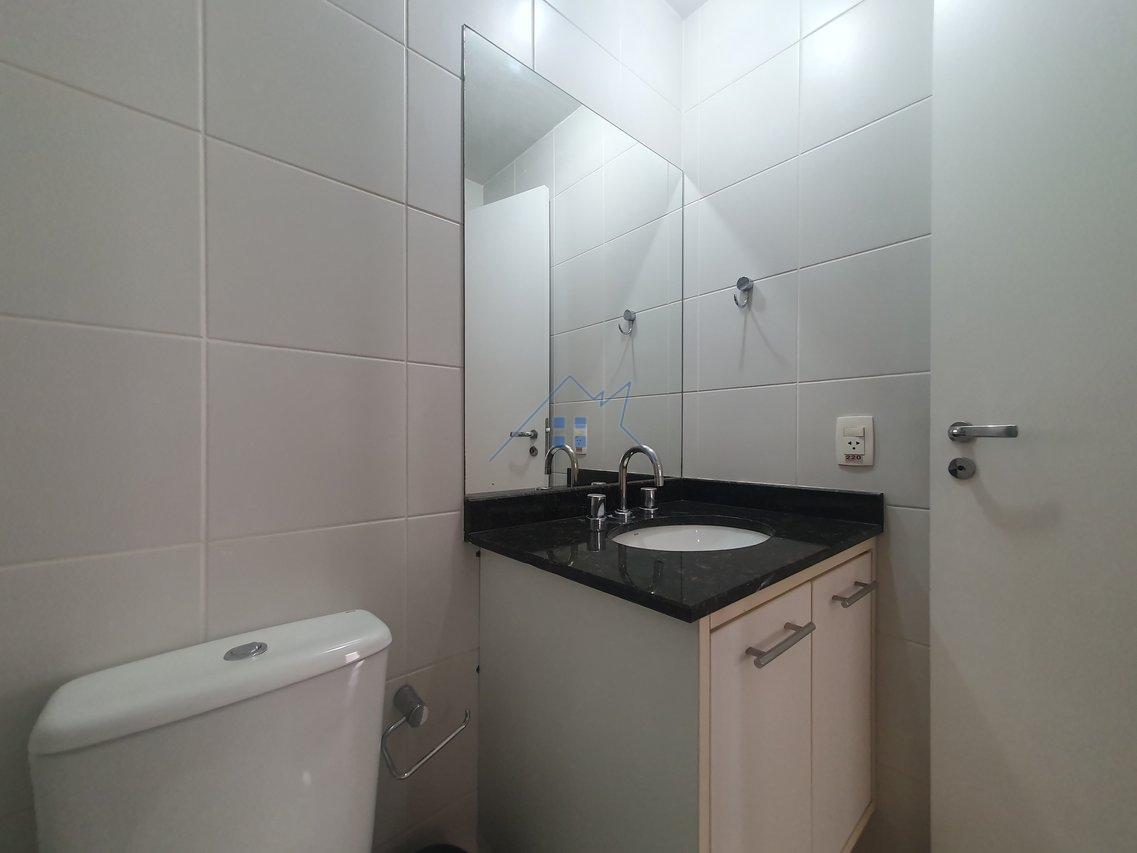 Apartamento 47m&sup2; no Brooklin 1 dorm 1 su&iacute;te 1 vaga Rua Sansão Alves dos Santos São Paulo - 