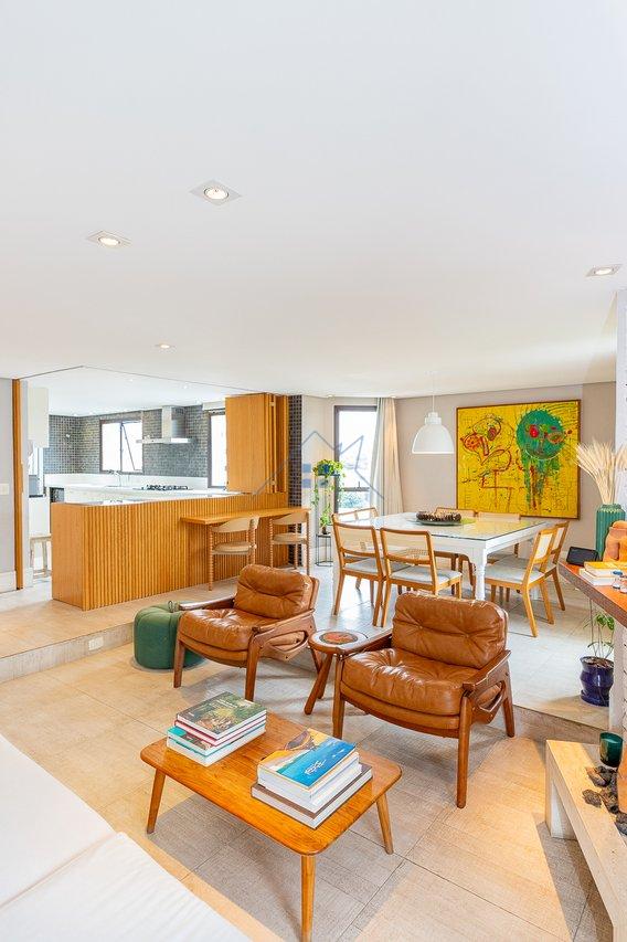 Apartamento 172m² em Moema 3 suítes 3 vagas Avenida Jandira São Paulo - 