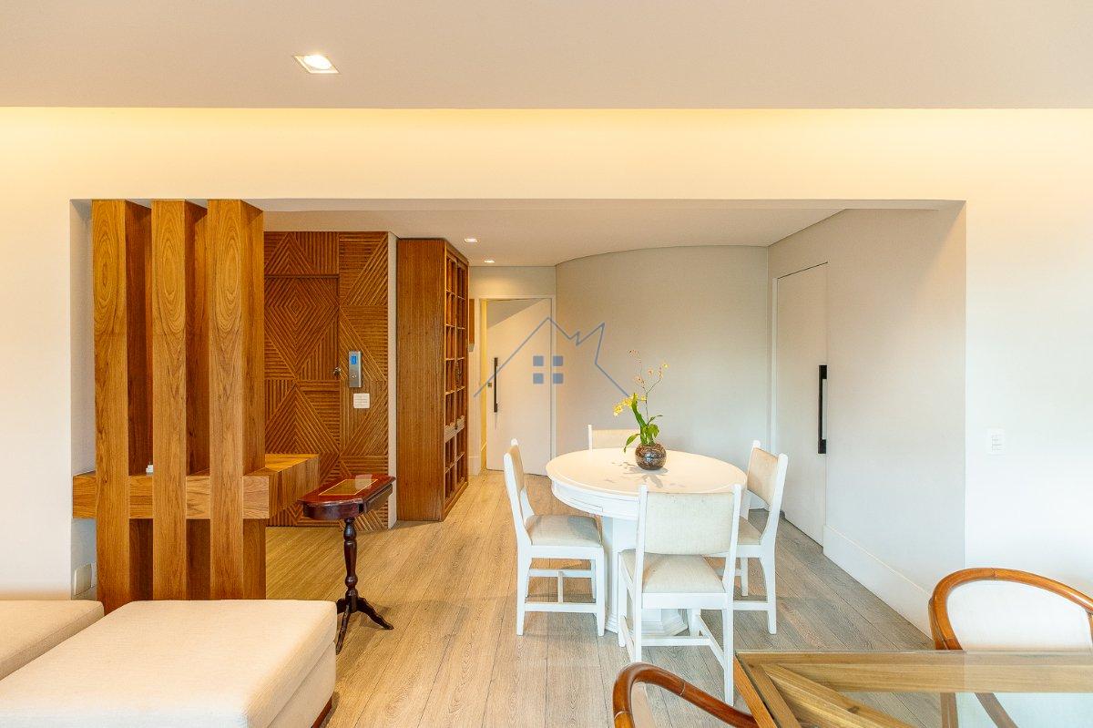 Apartamento 126m² no Jd Europa 2 dorm 1 suíte 1 vaga Rua Hungria São Paulo - 